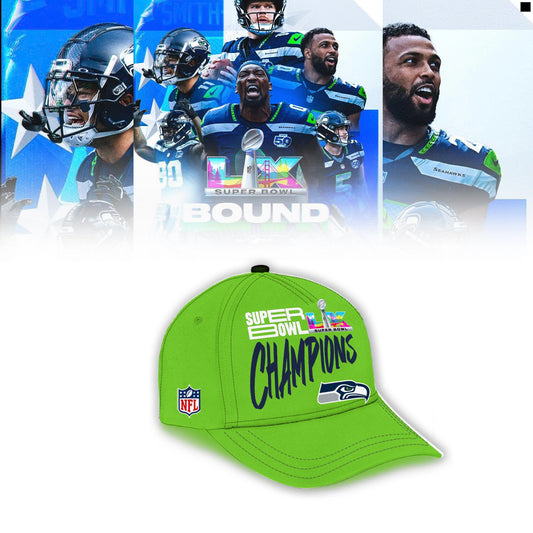 Seattle Seahawks 2026 Super Bowl LX Champions Limited Edition TShirt | OJ49 Moonbestprint