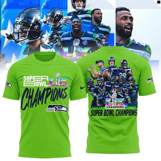 Seattle Seahawks 2025-2026 Super Bowl LX Champions Limited Edition Shirt | EN51 Moonbestprint