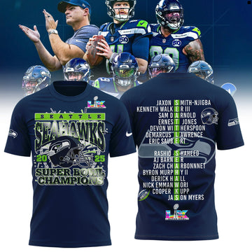 Seattle Seahawks 2025-2026 Super Bowl LX Champions Limited Edition Shirt | VM90 Moonbestprint