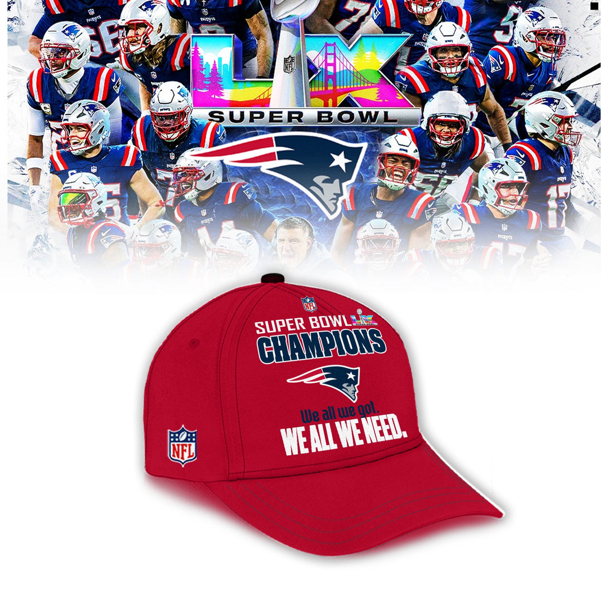 New England Patriots 2026 Super Bowl LX Champions Limited Edition Shirt | DC69 Moonbestprint