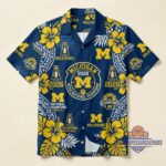 Unisex Michigan Wolverines 2026 NCAA National Champions Basketball Graphic Hawaiian Shirt for Basketball Fans – Moonbestprint