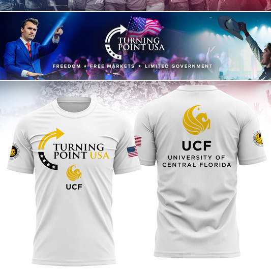University of Central Florida x Turning Point USA 2025 Tshirt | HX19 Moonbestprint