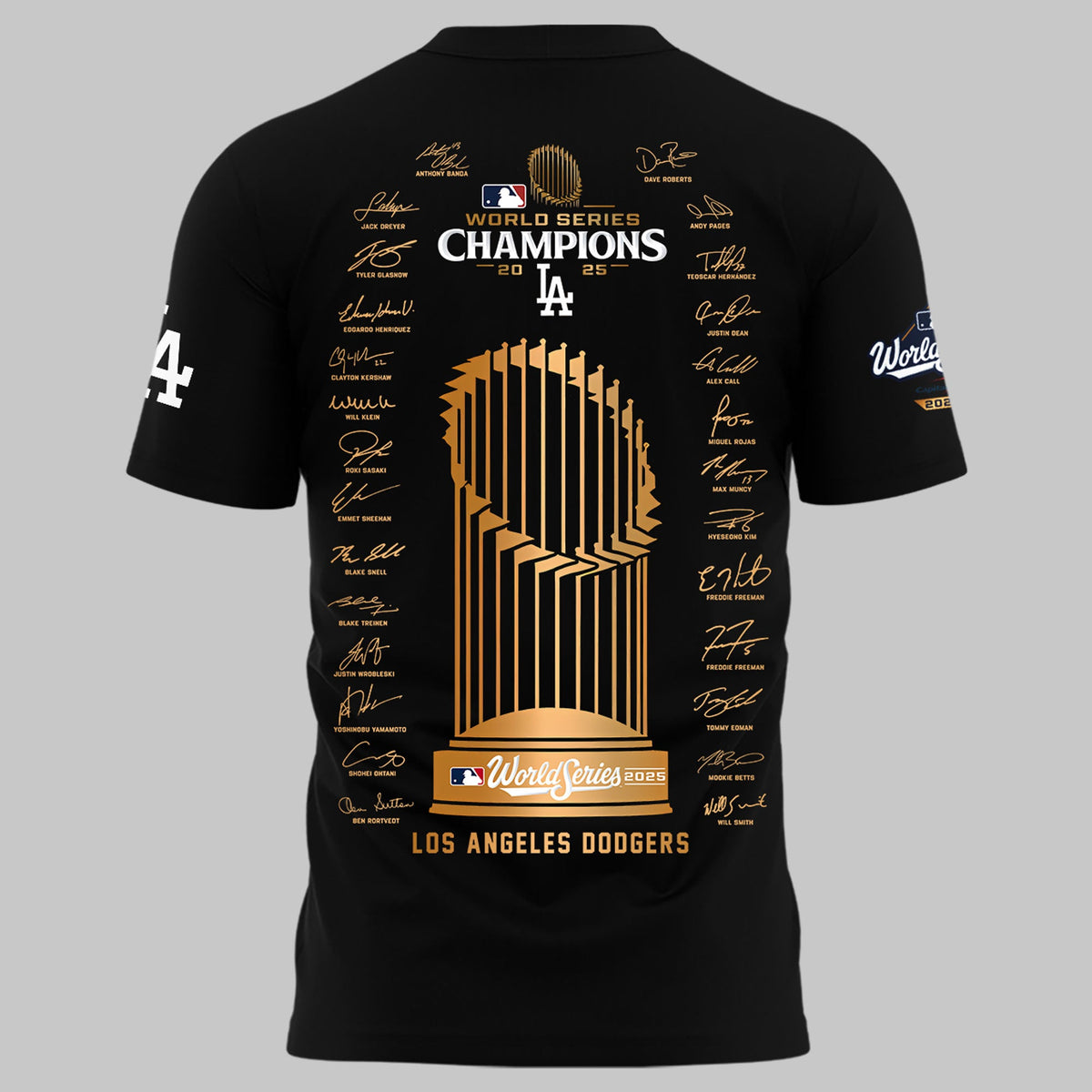 Los Angeles Dodgers  2025 World Series Champions T-Shirt Moonbestprint