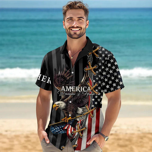 250 Years Independence Day America Remember and Honor Hawaii Shirt, 250th Anniversary Gift Moonbestprint