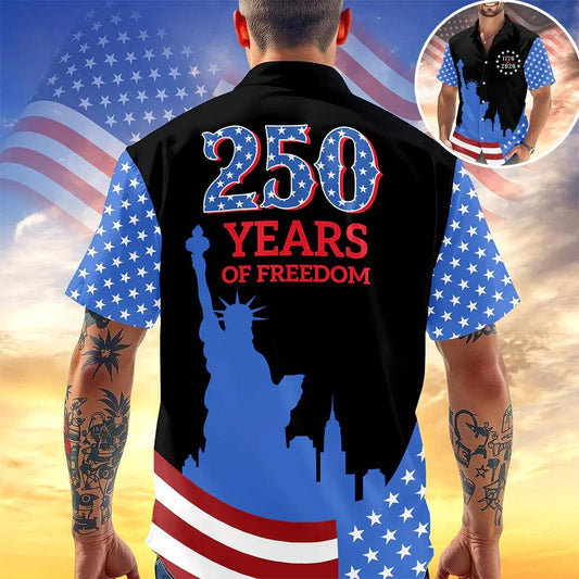 250 Years Of Freedom Hawaii Shirt, 250th Anniversary Gift Moonbestprint