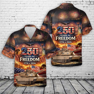 250th Years of Freedom 1776-2026 Hawaiian Shirt – Moonbestprint