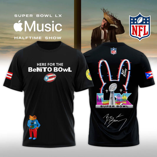 Bad Bunny Here For The BeNiTo BOwL Limited TShirt | BW20 Moonbestprint