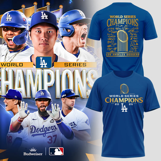Los Angeles Dodgers World Series 2025 Champions Moonbestprint