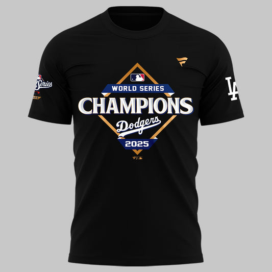 Los Angeles Dodgers  2025 World Series Champions T-Shirt Moonbestprint