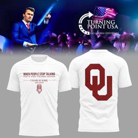 Limited Edition Oklahoma x Turning Point USA 2025 TShirt | YS58 Moonbestprint