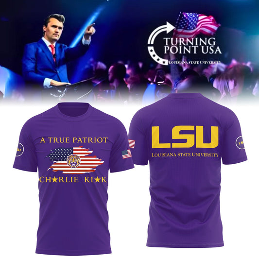 Limited Edition Louisiana State University x Turning Point USA Shirt Moonbestprint