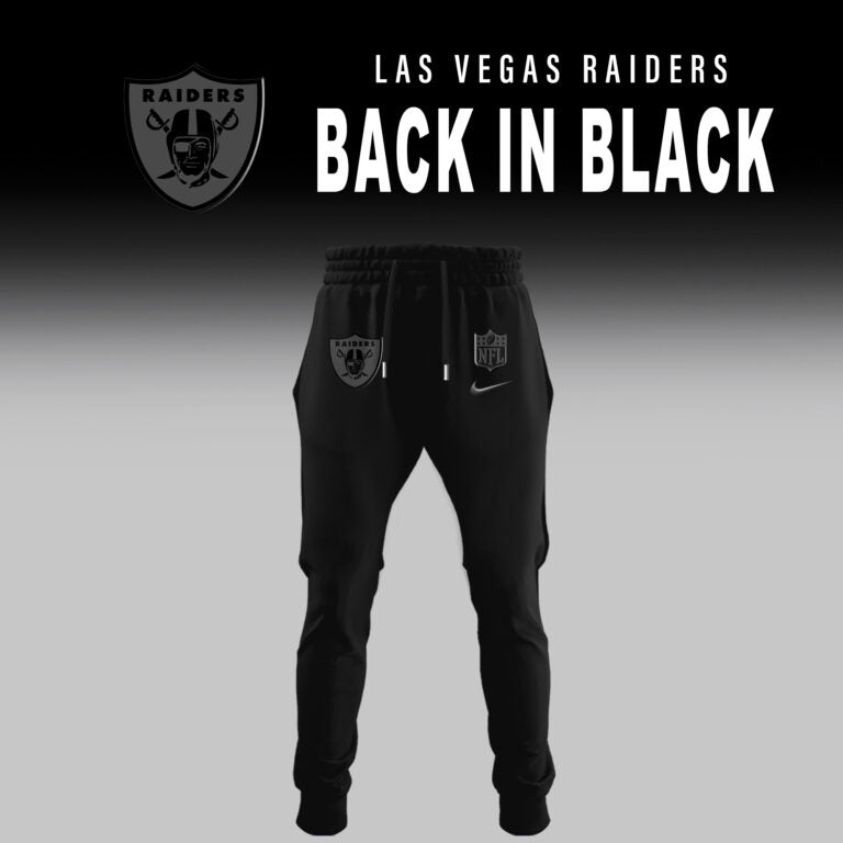 Las Vegas Raiders 2025 Back In Black Limited Edition Shirt | XV40 Moonbestprint