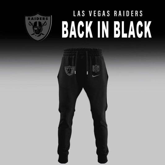 Las Vegas Raiders 2025 Back In Black Limited Edition Shirt | XV40 Moonbestprint