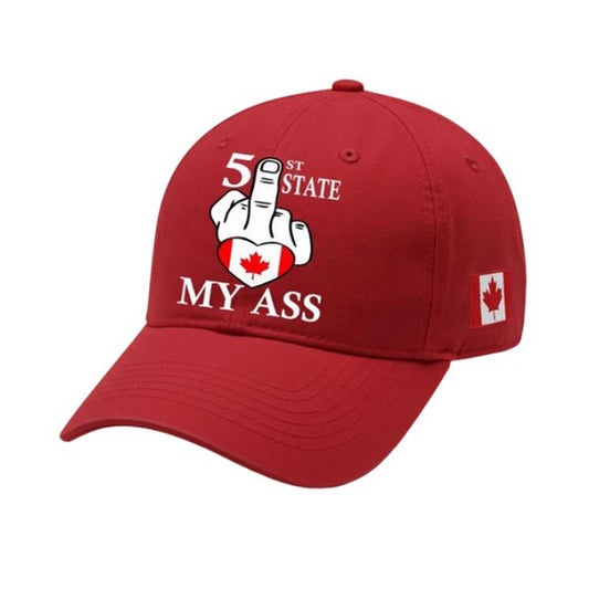 51st State My Ass Canada Hat -Moonbestprint