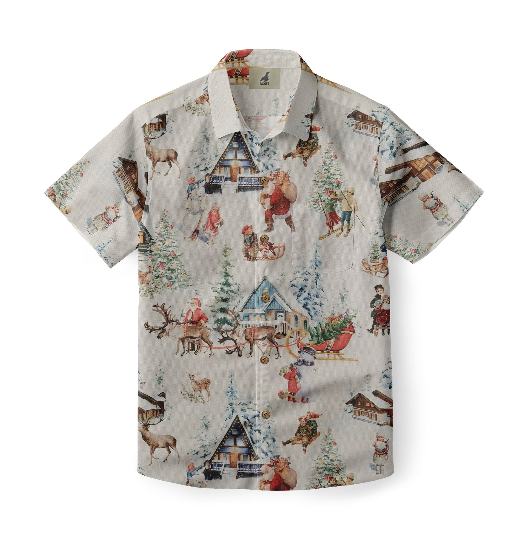 2025 Christmas Bright Traditional Christmas Hawaiian Shirt – Moonbestprint