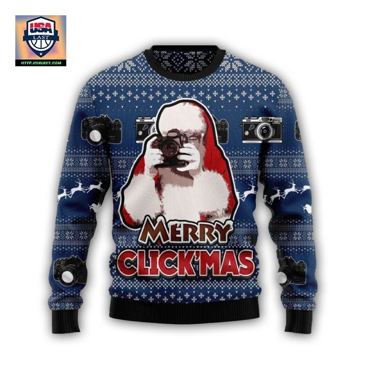 3D Merry Clickmas Funny Ugly Christmas Sweater ? Usalast