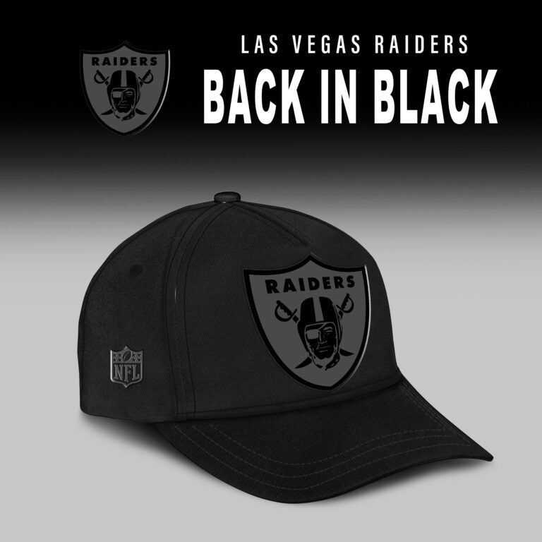 Las Vegas Raiders 2025 Back In Black Limited Edition Shirt | XV40 Moonbestprint