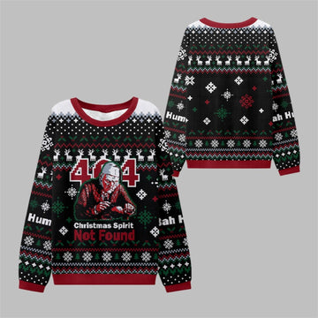 404 Spirit Not Found Ugly Sweater 2026 Christmas - Moonbestprint