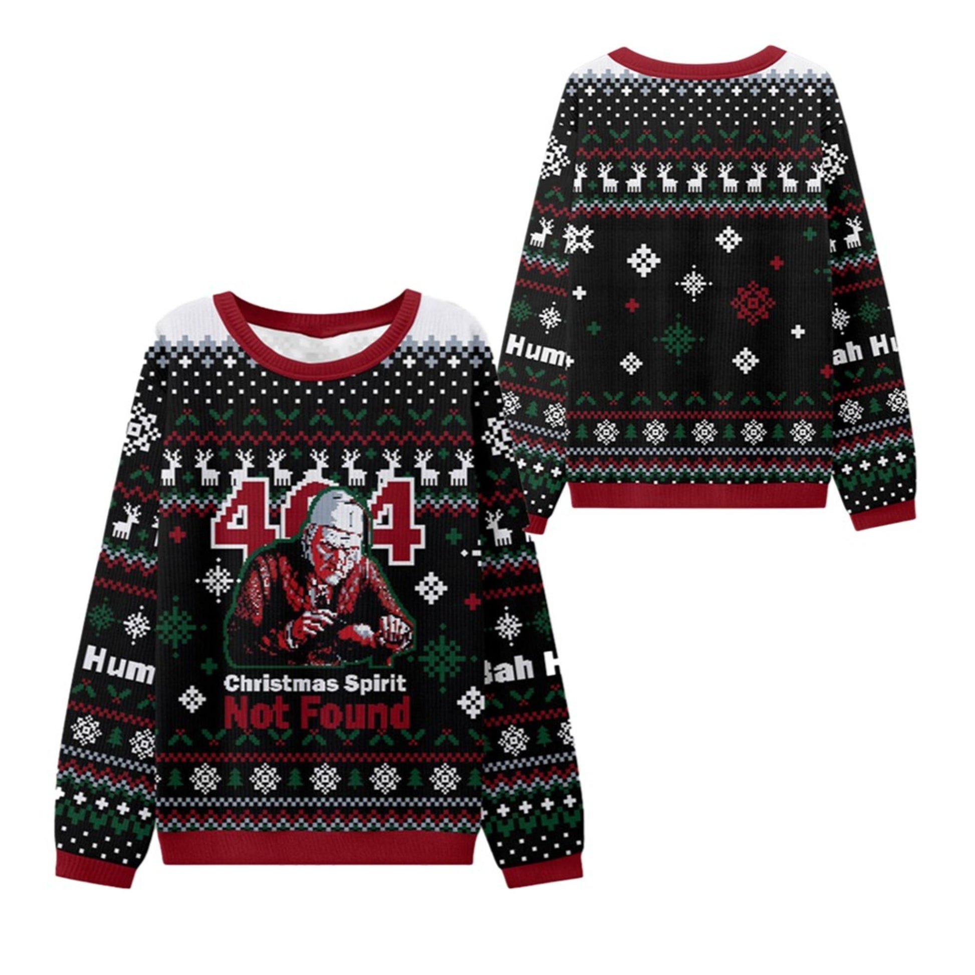 404 Spirit Not Found Ugly Sweater 2026 Christmas - Moonbestprint