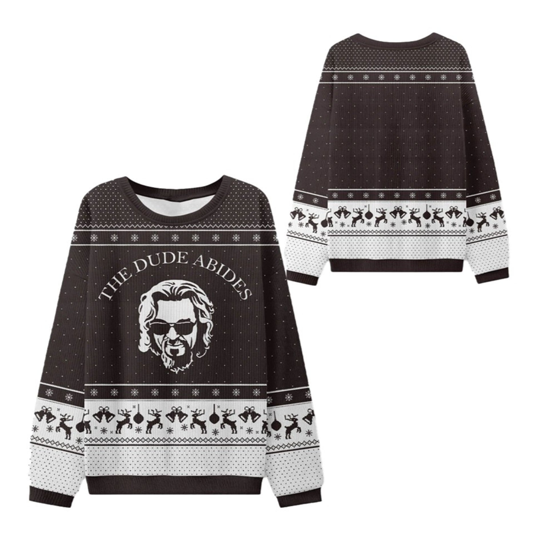 404 Spirit The Dude Abides Ugly Sweater - Moonbestprint