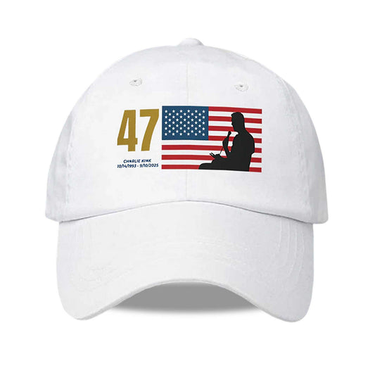 47 Charlie Kirk America Hat -Moonbestprint
