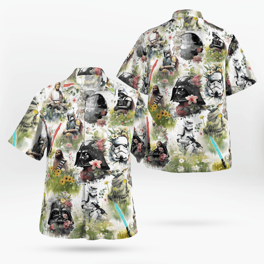 SW Watercolor Art Prints Hawaii Shirt - Moonbestprint