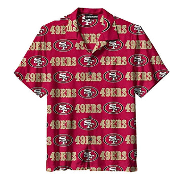 49ers With Coastal Breeze And Bold Team Art Hawaiian Shirt - Moonbestprint