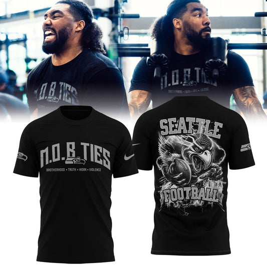 Seattle Seahawks 2026 M.O.B Ties Limited Edition TShirt | VI16 Moonbestprint