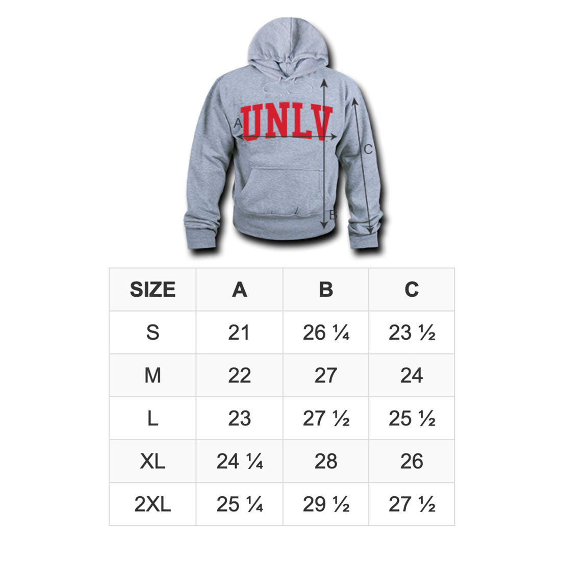 Portland State University Vikings Game Day Hoodie Sweatshirt Heather Grey