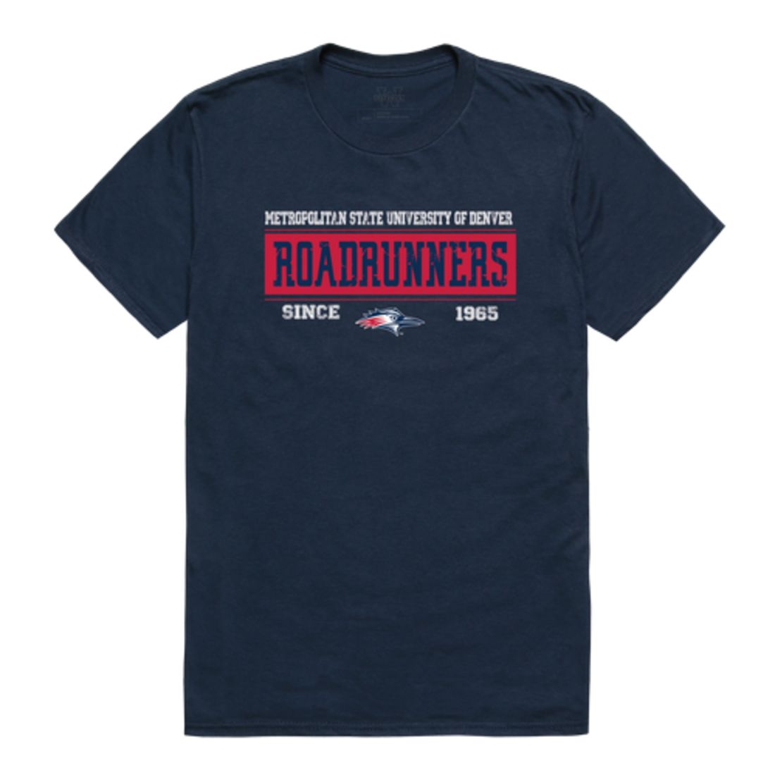 Metropolitan State University of Denver Roadrunners Established T-Shirt Tee