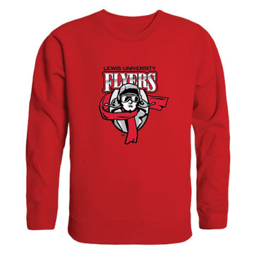 Lewis University Flyers Collegiate Fleece Crewneck Pullover Sweatshirt