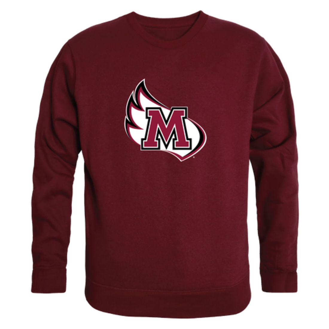 Meredith College Avenging Angels Collegiate Fleece Crewneck Pullover Sweatshirt