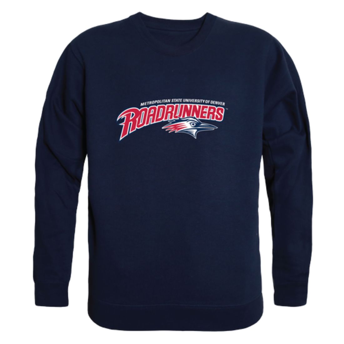 Metropolitan State University of Denver Roadrunners Collegiate Fleece Crewneck Pullover Sweatshirt