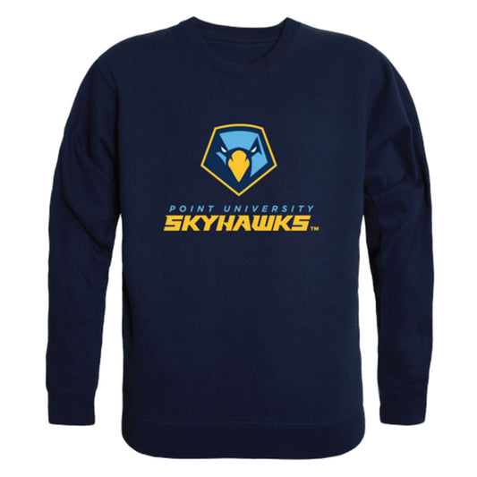 Point University Skyhawks Collegiate Fleece Crewneck Pullover Sweatshirt