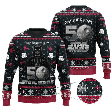 50th Anniversary Star Wars Ugly Christmas Sweater – Moonbestprint