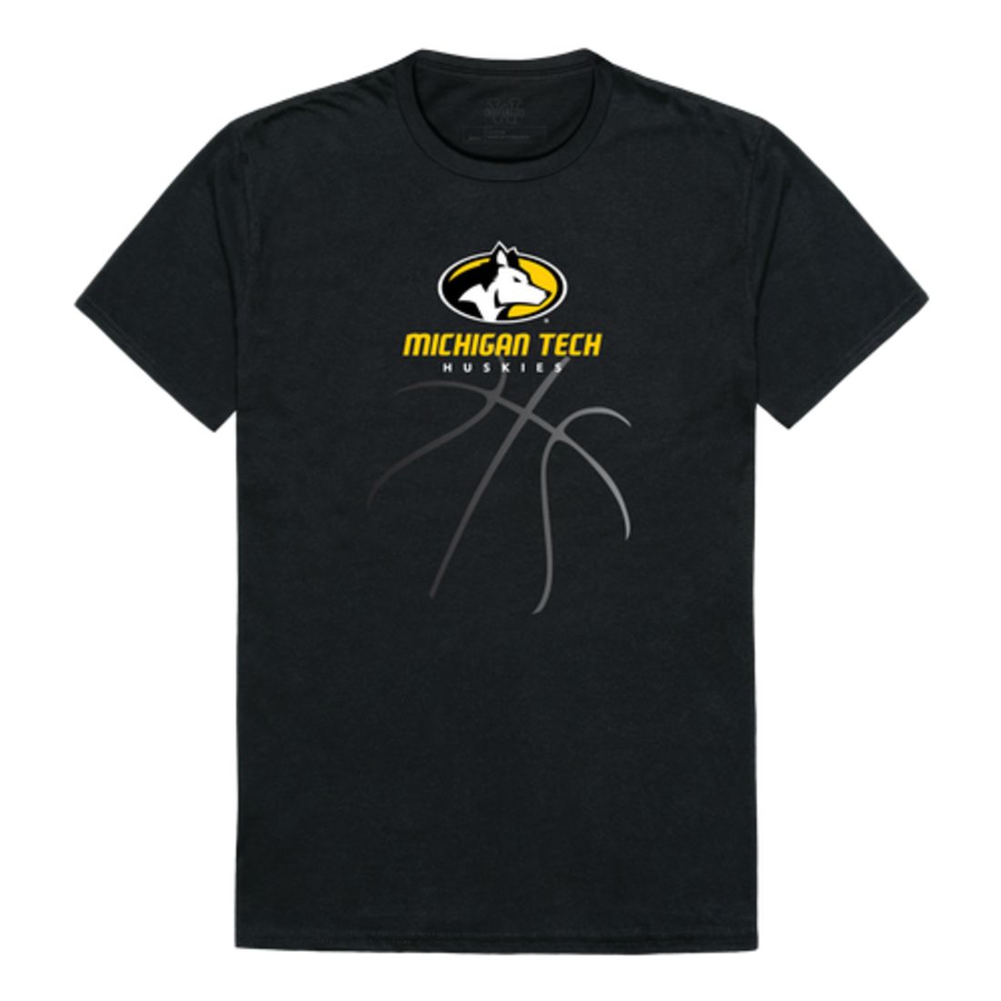 Michigan Tech Huskies Basketball T-Shirt