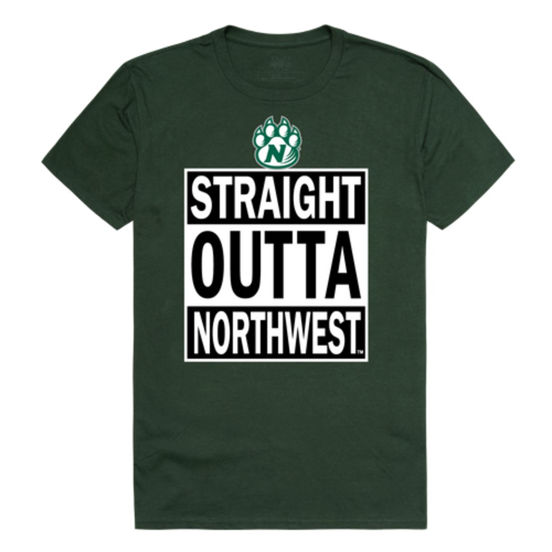 Northwest Missouri State University Bearcat Straight Outta T-Shirt