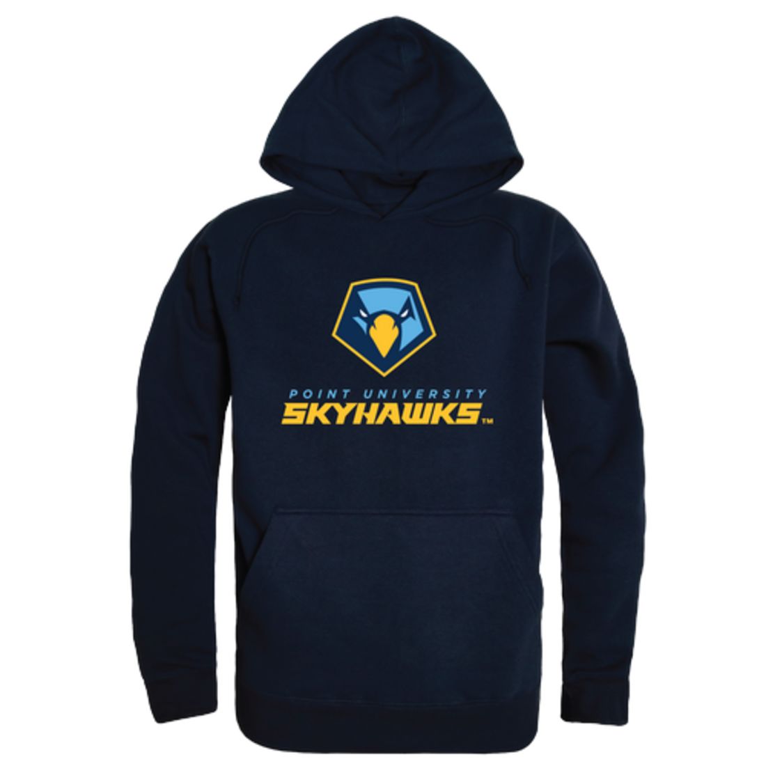 Point University Skyhawks Freshman Fleece Hoodie Sweatshirts