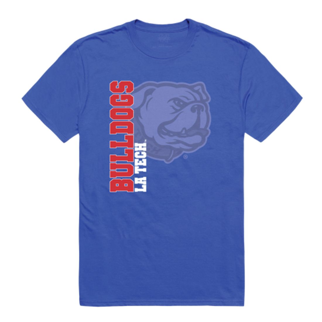 Louisiana Tech F Bulldogs Ghost College T-Shirt