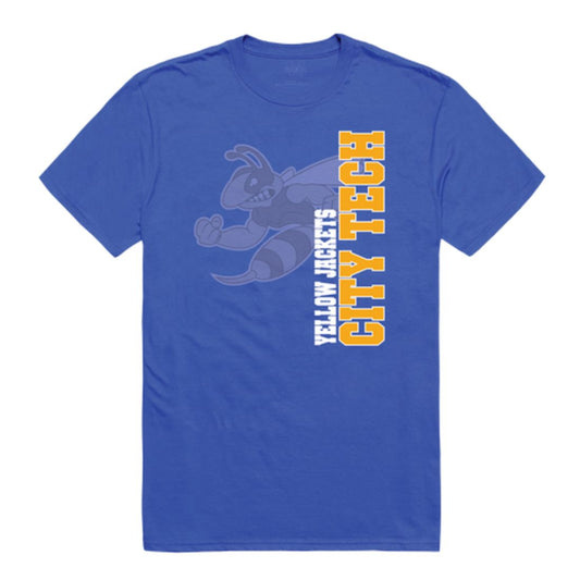 New York City College of Technology Yellow Jackets Ghost College T-Shirt
