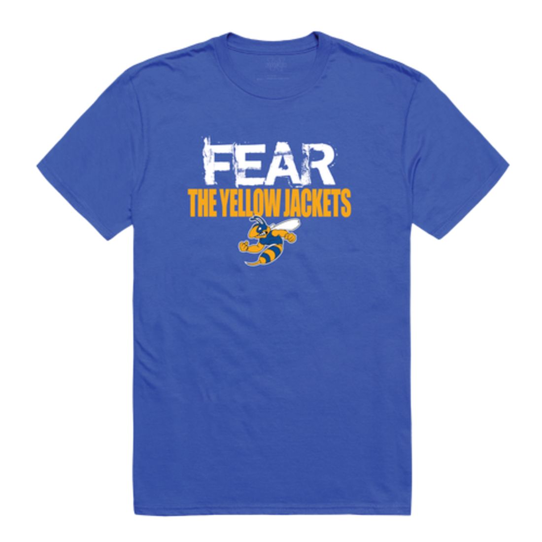 New York City College of Technology Yellow Jackets Fear College T-Shirt