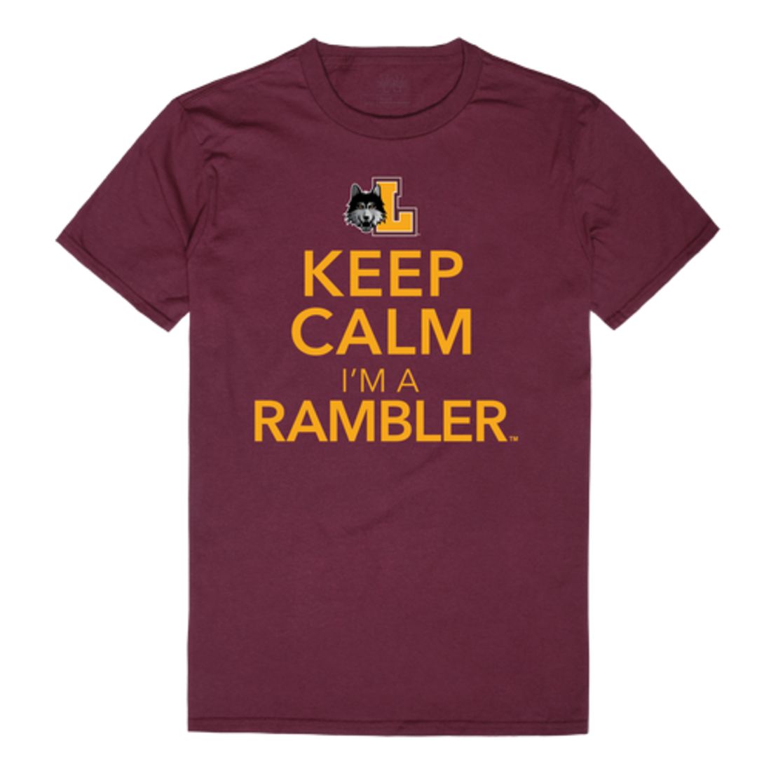 Loyola U. Chicago Ramblers Keep Calm T-Shirt