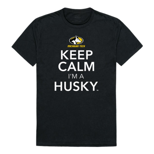 Michigan Tech Huskies Keep Calm T-Shirt