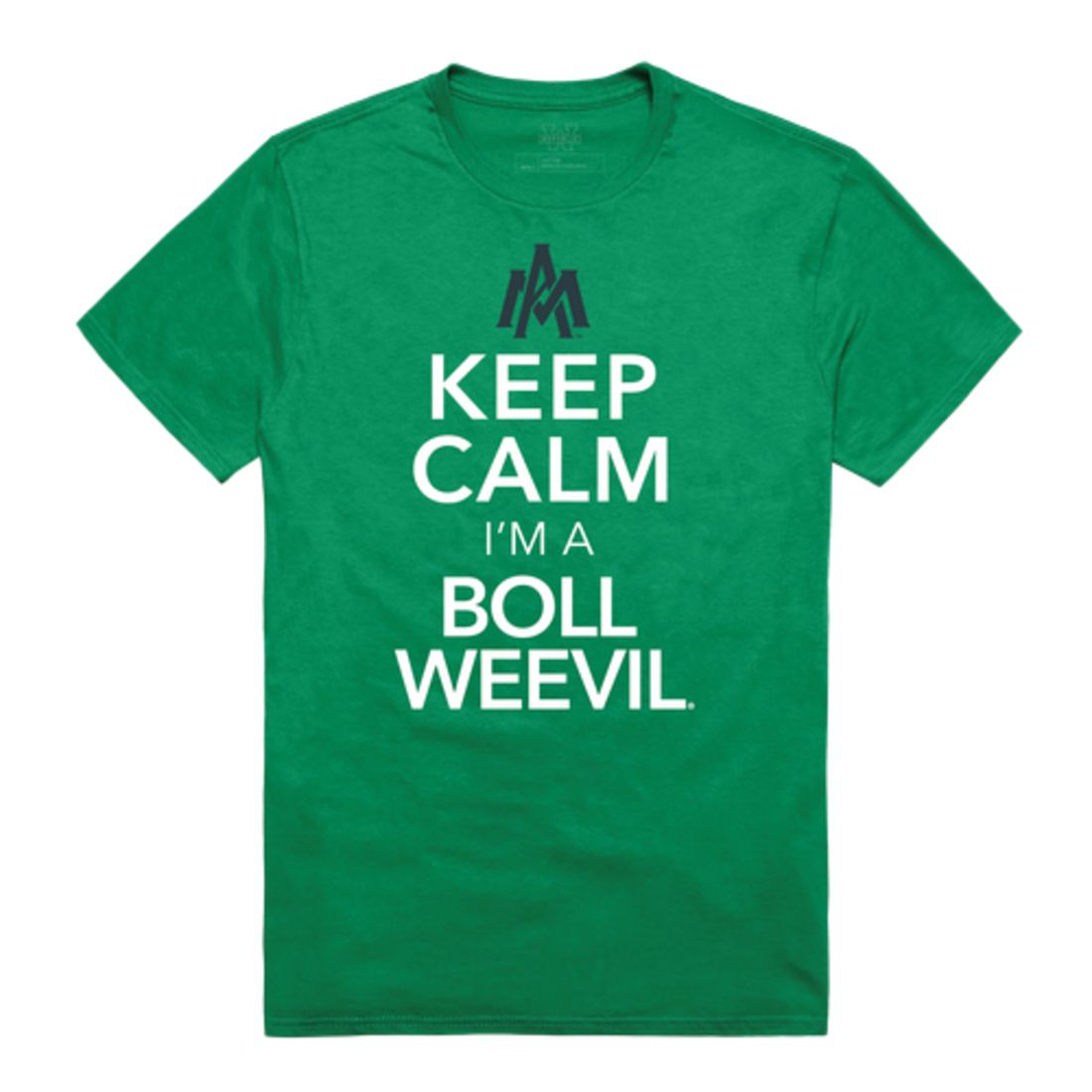 Keep Calm I'm From University of Arkansas at Monticello Boll Weevils & Cotton Blossoms T-Shirt Tee