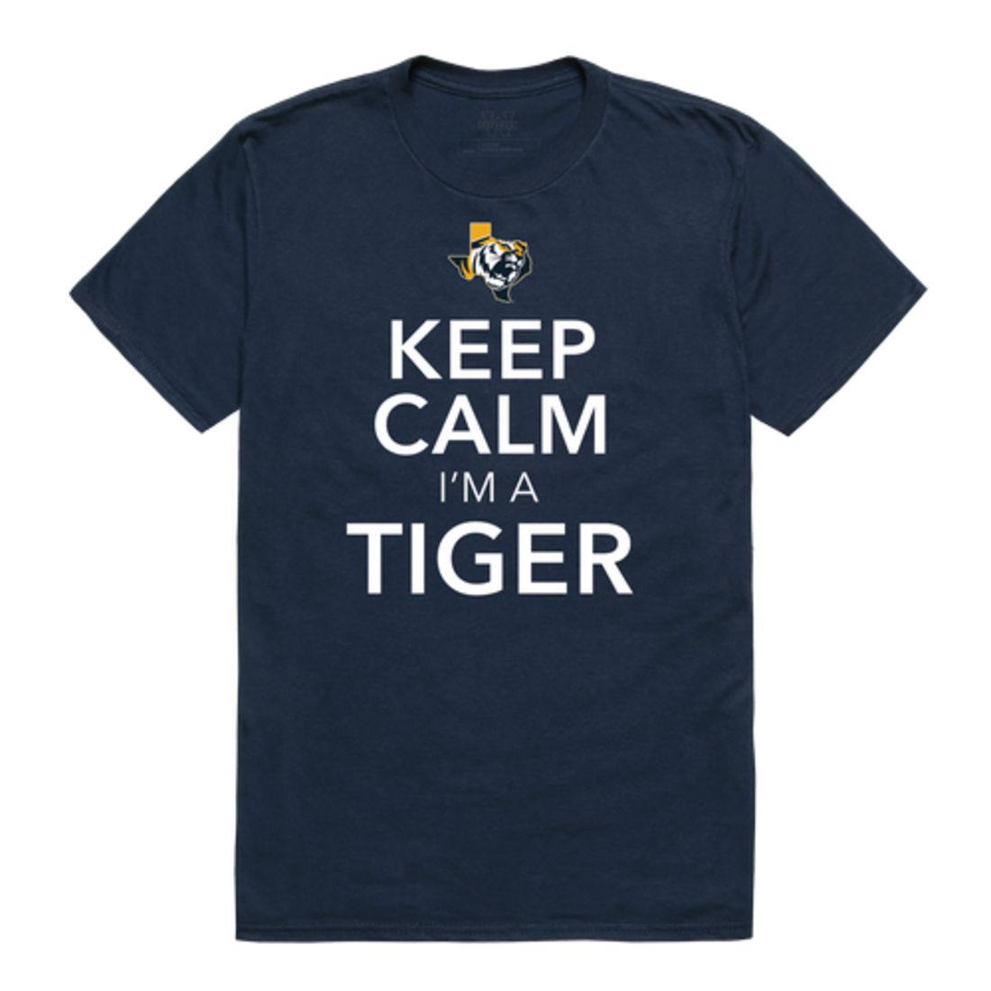 Keep Calm I'm From East Texas Baptist University Tigers T-Shirt Tee