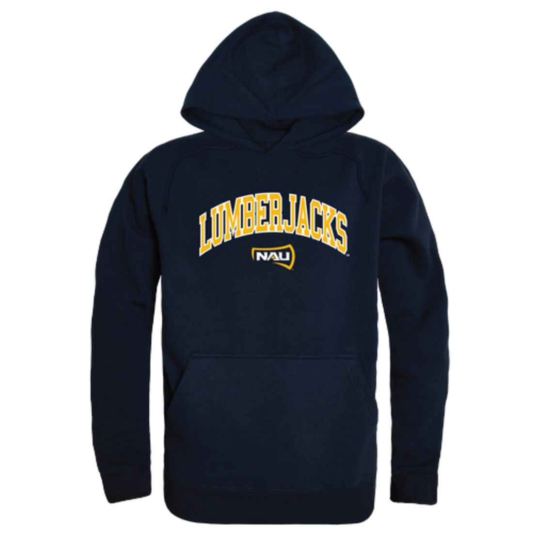 Northern Arizona University Lumberjacks Campus Fleece Hoodie Sweatshirts