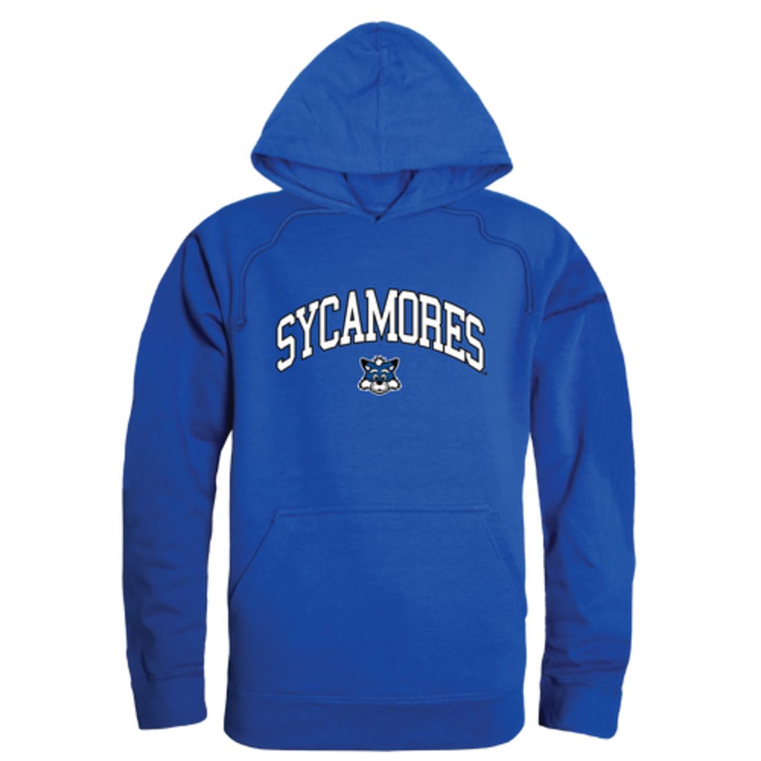 Indiana St Sycamores Campus Fleece Hoodie Sweatshirts