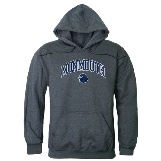 Monmouth Hawks Campus Fleece Hoodie Sweatshirts