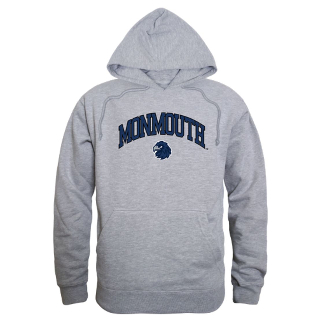 Monmouth Hawks Campus Fleece Hoodie Sweatshirts