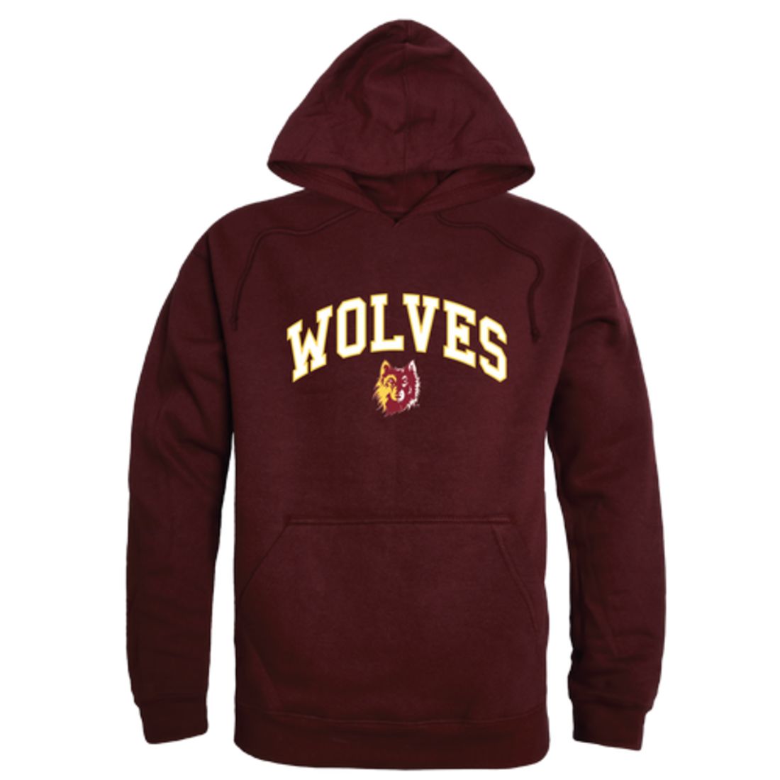 Norther St U F Wolves Campus Fleece Hoodie Sweatshirts